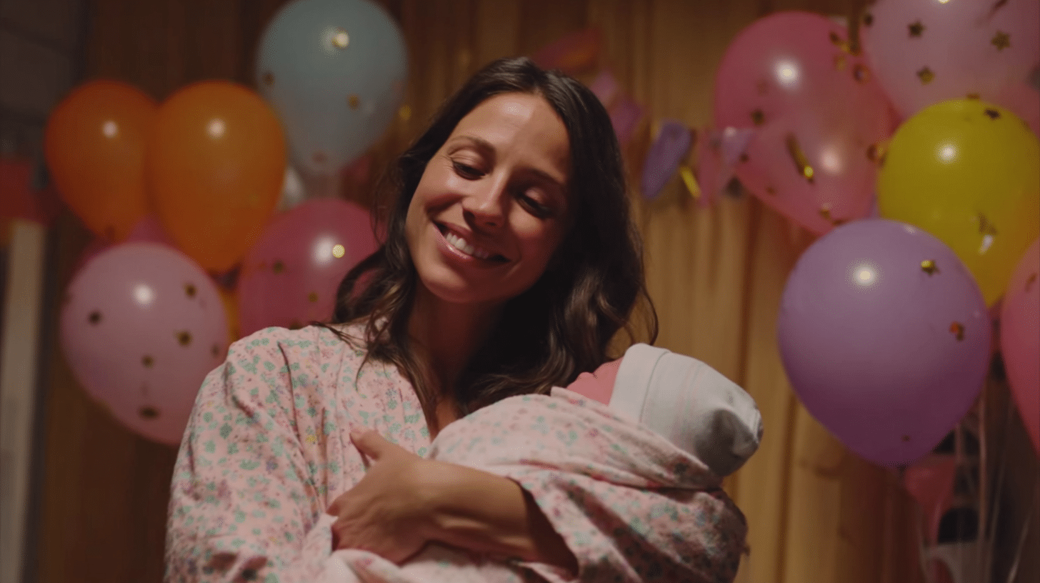 a woman thinking she may need birth trauma therapy