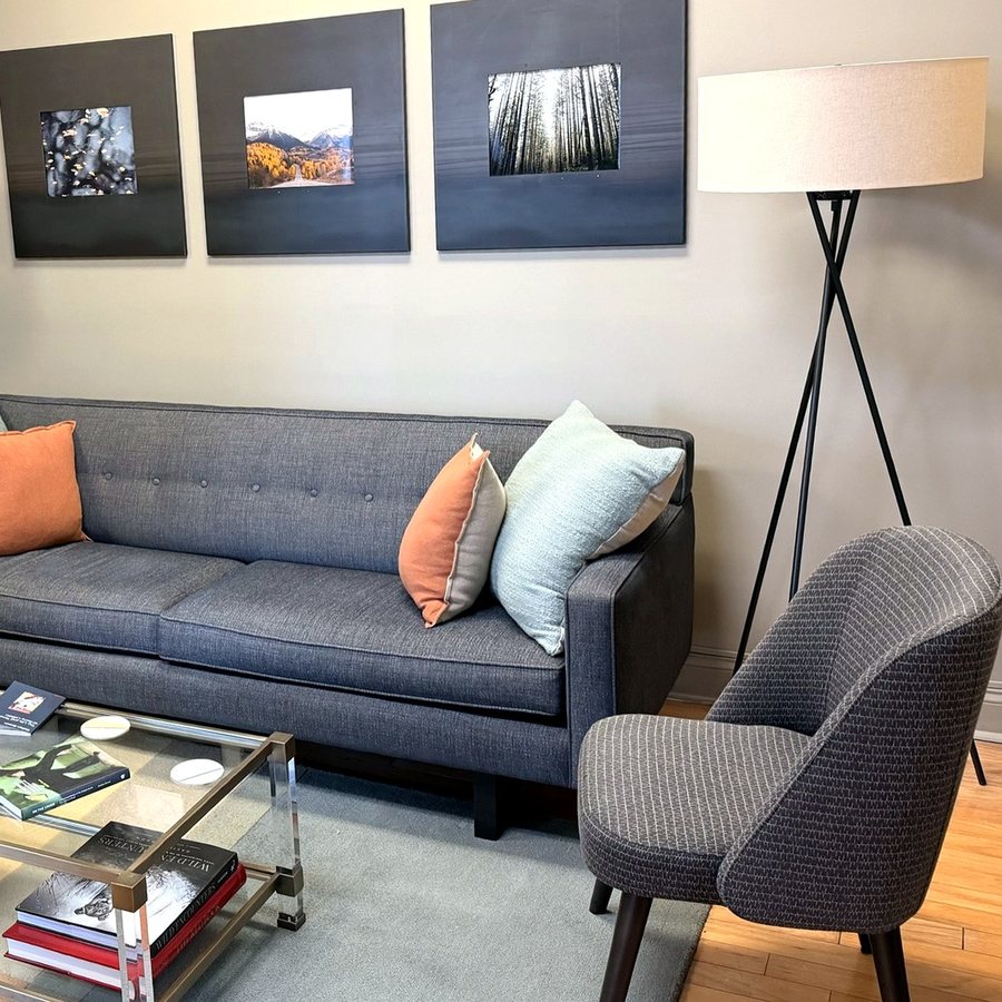 The private waiting room at our South End office