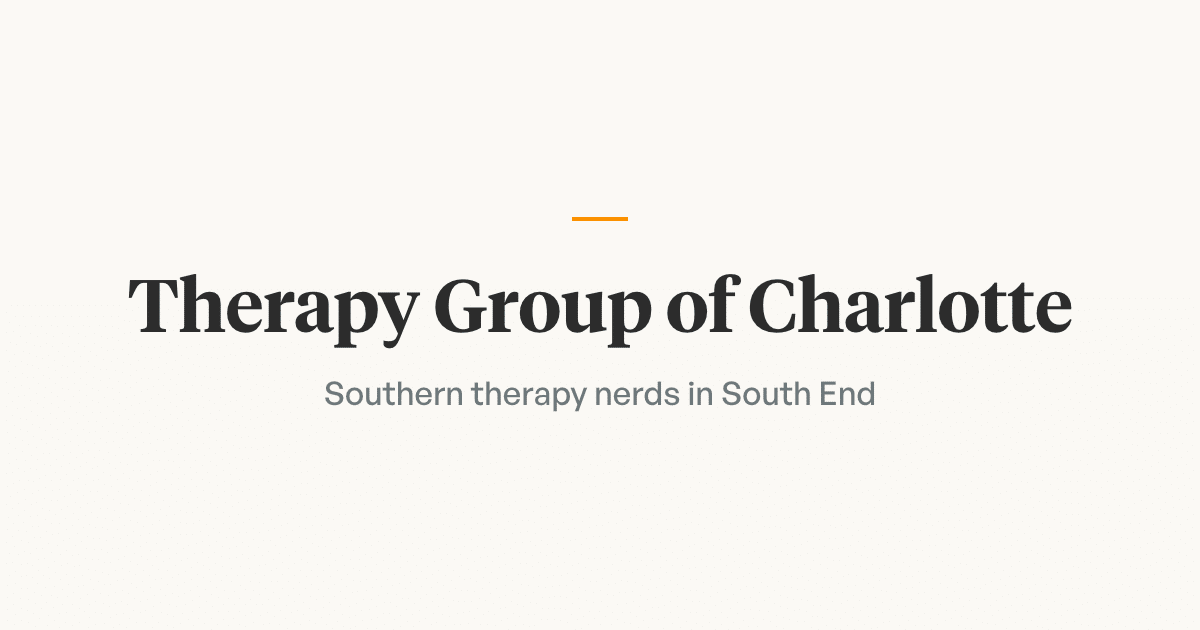 Therapy Group of Charlotte
