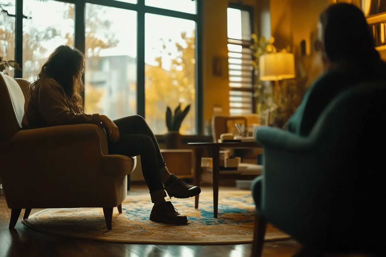a CBT therapy session in Charlotte, NC